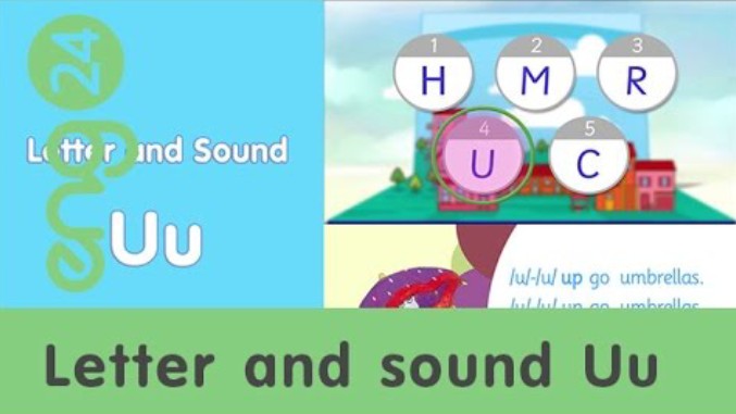 Letter and sound: Uu