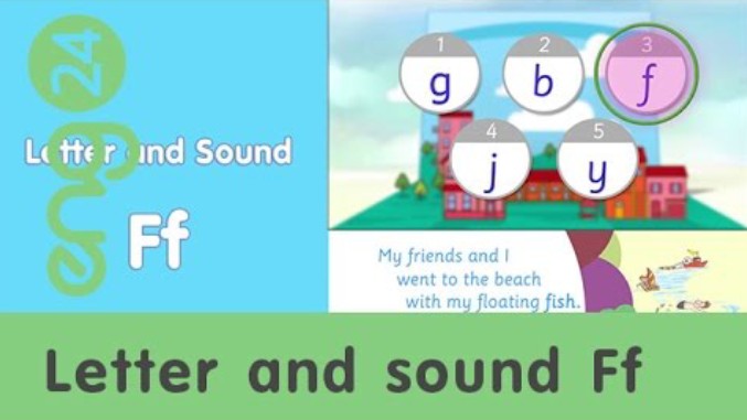 Letter and sound: Ff